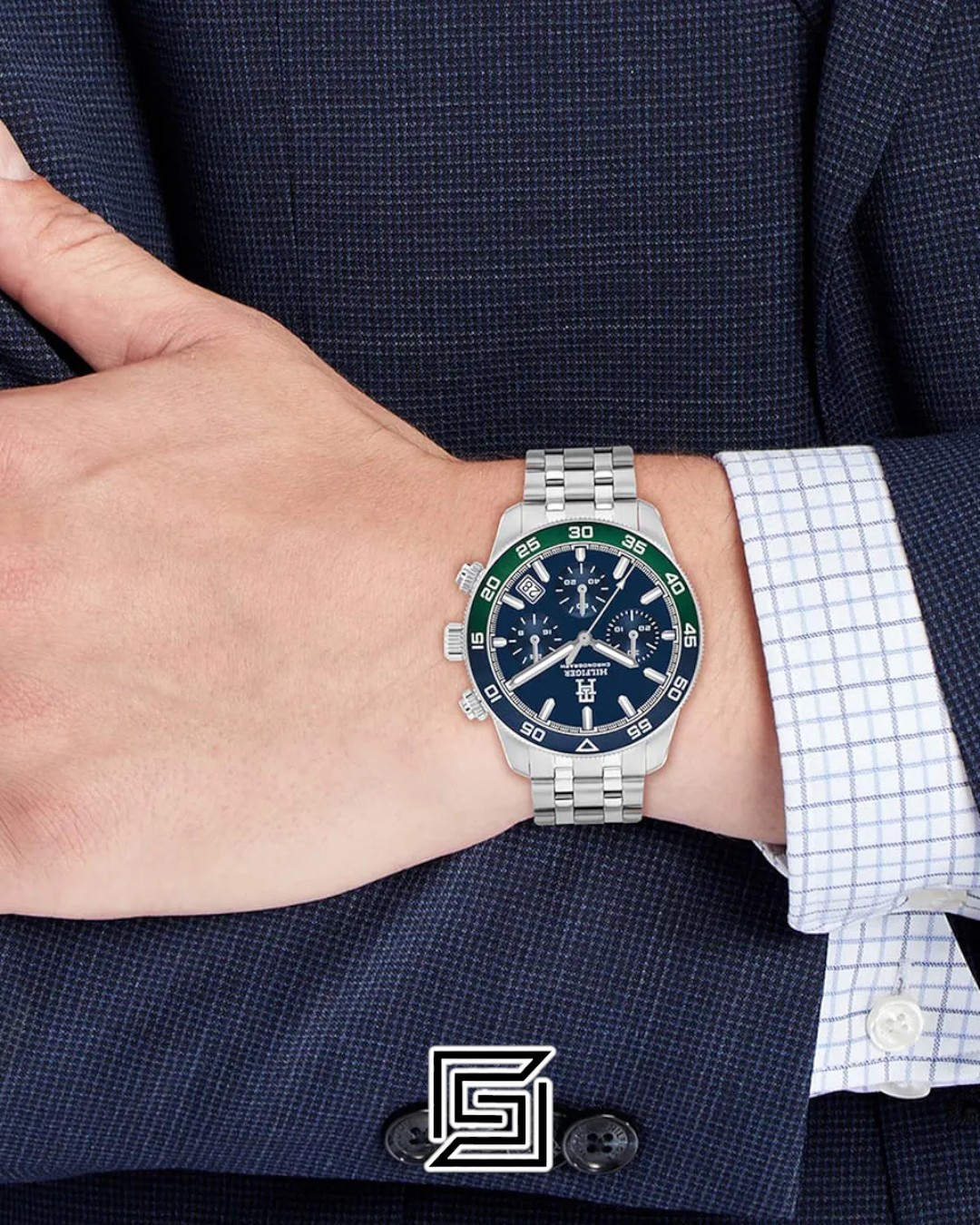 Tommy Hilfiger 1792185 Blue Dial Men's Watch - Image 5