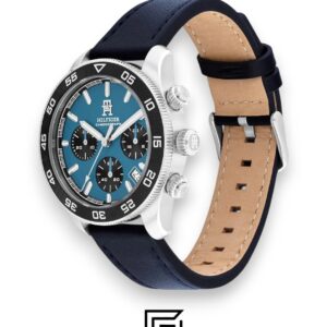 ⁦Tommy Hilfiger 1792187 Blue Chronograph Watch⁩ - الصورة ⁦2⁩
