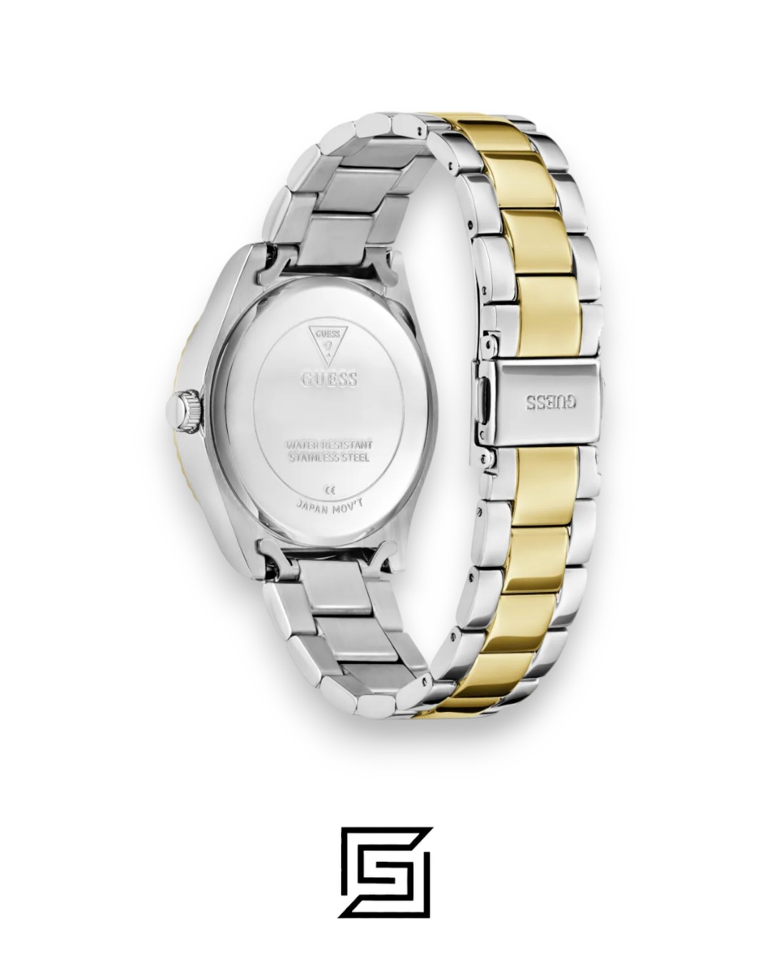 Guess GW0769L4 Two-Tone Green Dial Watch - Image 6