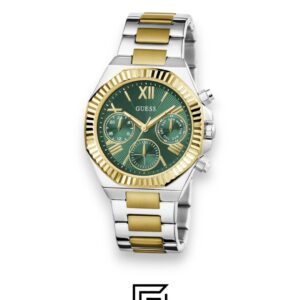 Guess GW0769L4 Two-Tone Green Dial Watch - Image 2