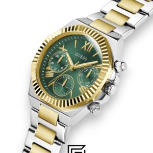 Guess GW0769L4 Two-Tone Green Dial Watch - Image 3