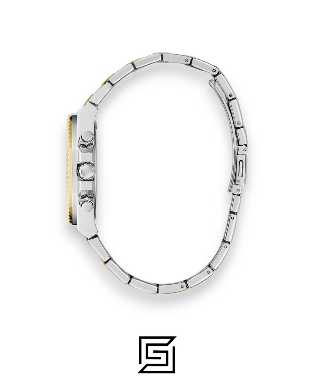 Guess GW0769L4 Two-Tone Green Dial Watch - Image 4