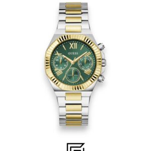 Guess GW0769L4 Two-Tone Green Dial Watch