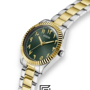 ⁦Guess GW0735L2 Two-Tone Stainless Steel Green Dial Watch⁩ - الصورة ⁦2⁩