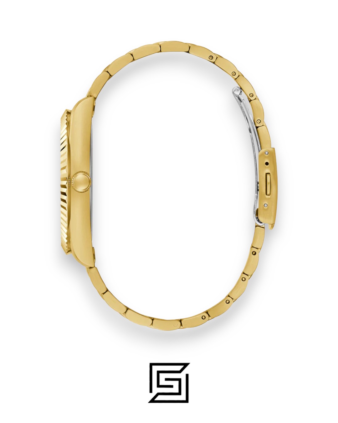 Guess GW0265G3 Gold Case Black Dial Watch - Image 2