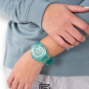 Guess GW0438L1 Aqua Dial Watch - Image 7