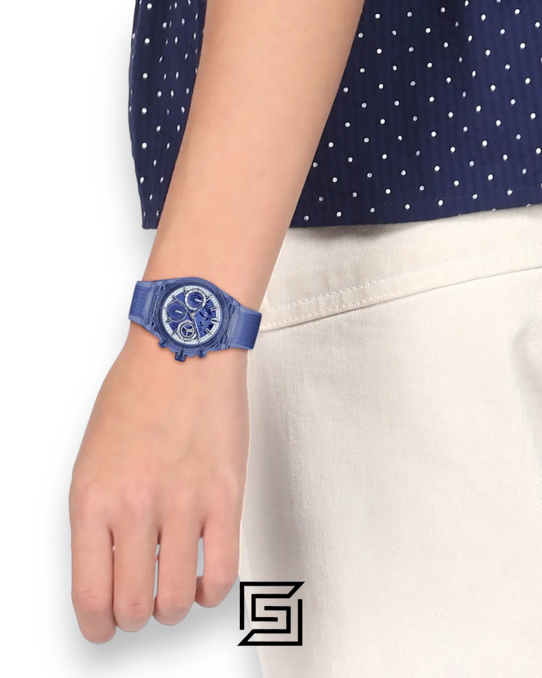 Guess GW0438L3 Blue Dial Watch - Image 5