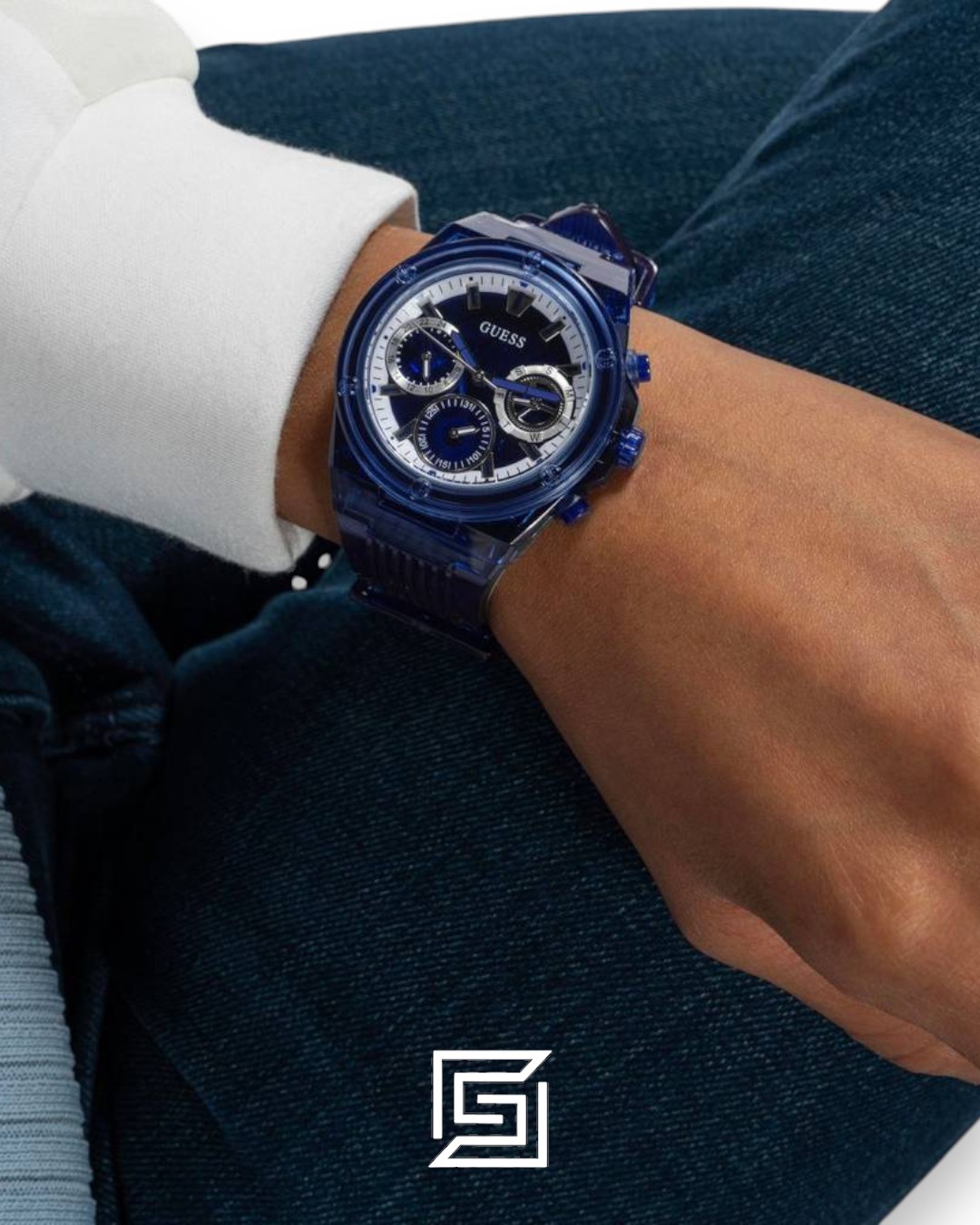 Guess GW0438L3 Blue Dial Watch - Image 6
