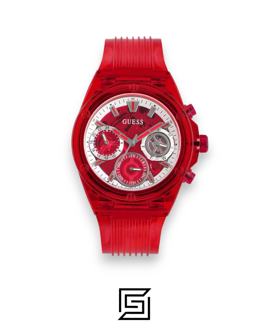 Guess GW0438L4 Red Dial