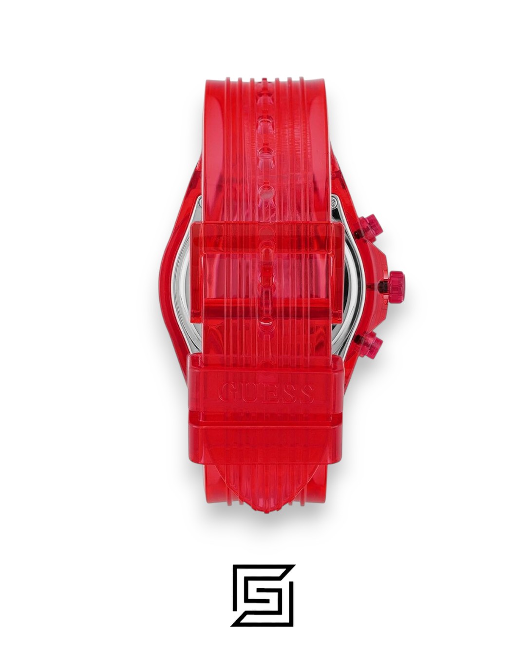 ⁦Guess GW0438L4 Red Dial Women's Watch⁩ - الصورة ⁦2⁩