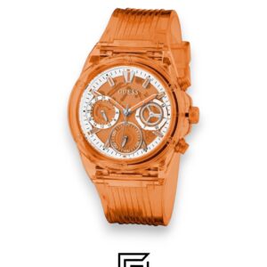 ⁦Guess GW0438L5 Orange Dial Women's Watch⁩ - الصورة ⁦2⁩