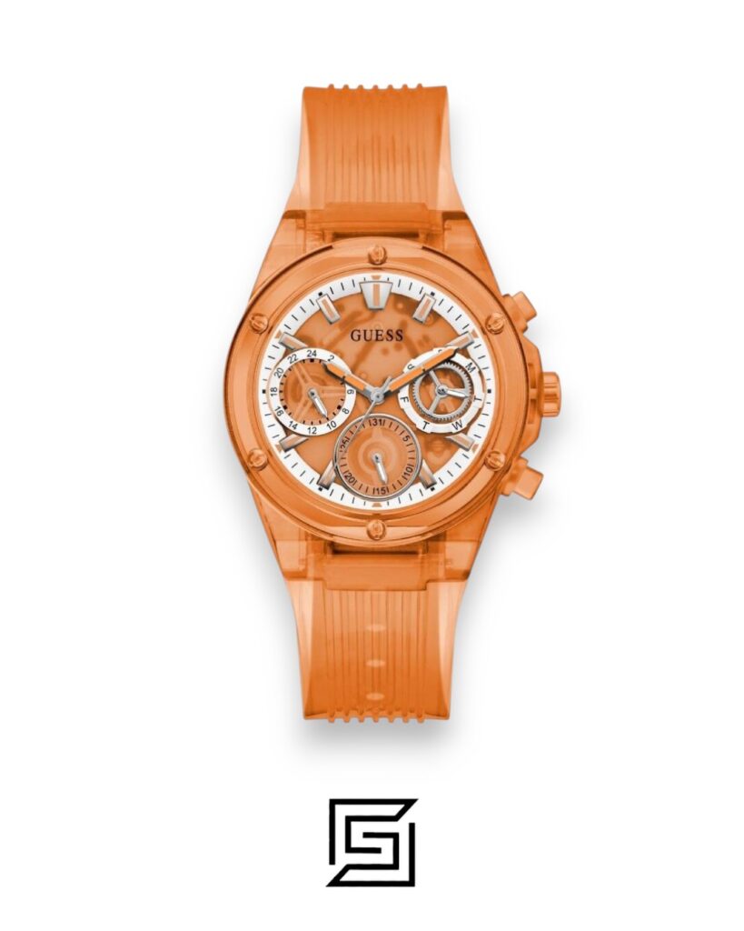 Guess GW0438L5 Orange Dial Watch