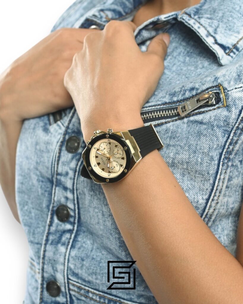Guess GW0030L2 Gold Dial Watch