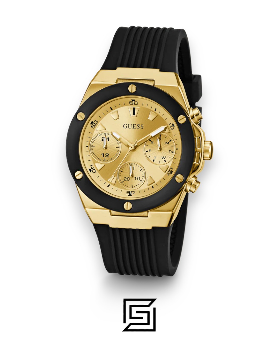 Guess GW0030L2 Gold Dial Watch - Image 2