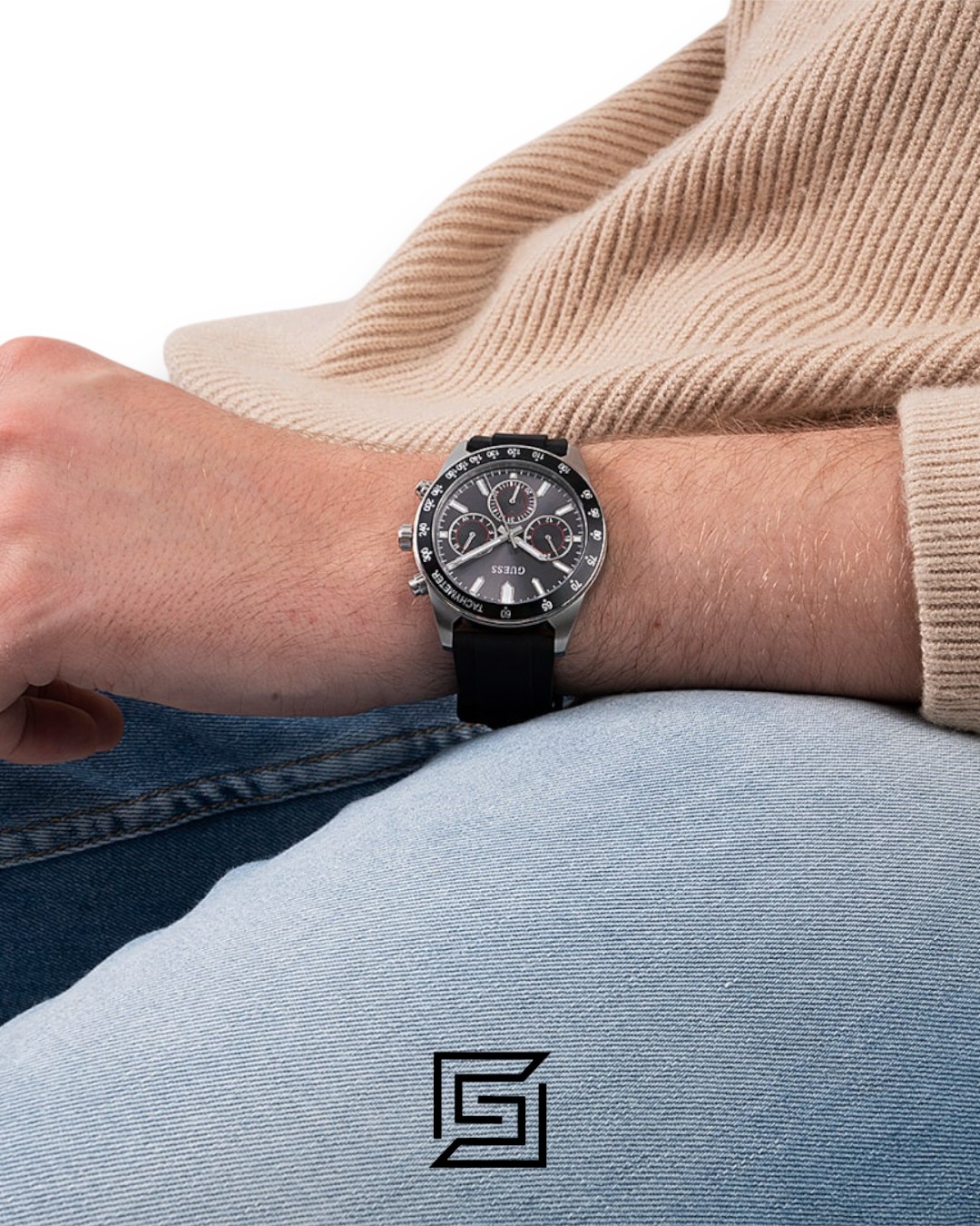 Guess GW0332G1 Men's Gray Dial Watch - Image 6