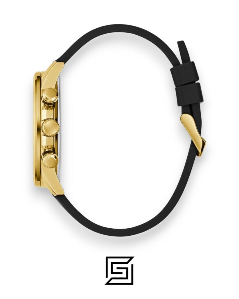 Guess GW0913G2 Gold Case Black Dial Watch