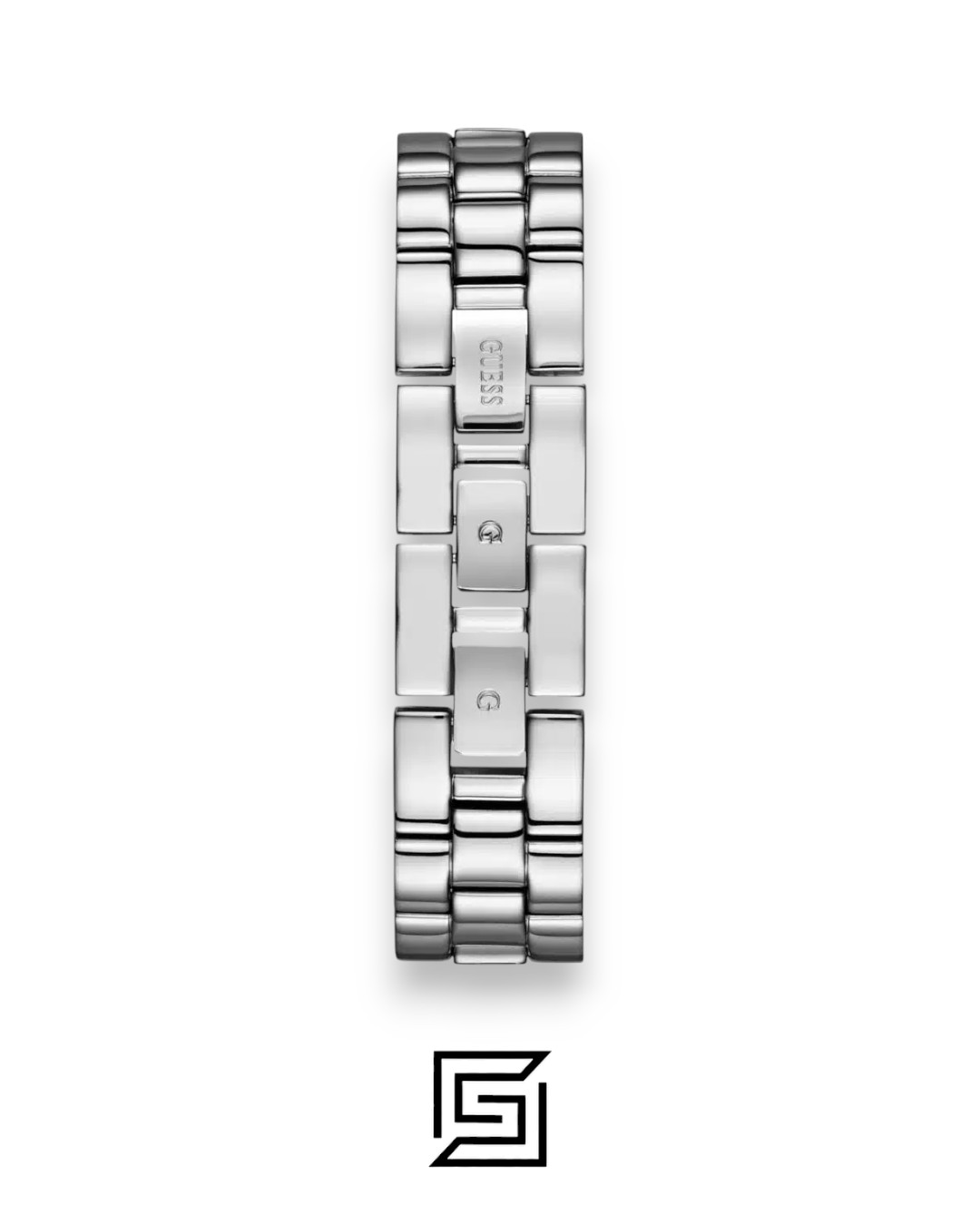 ⁦Guess W0638L7 Silver Dial Two-Tone Stainless Steel Women's Watch⁩ - الصورة ⁦4⁩