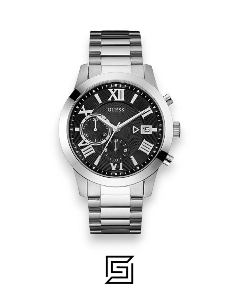 Guess W0668G3 Chronograph Black Dial