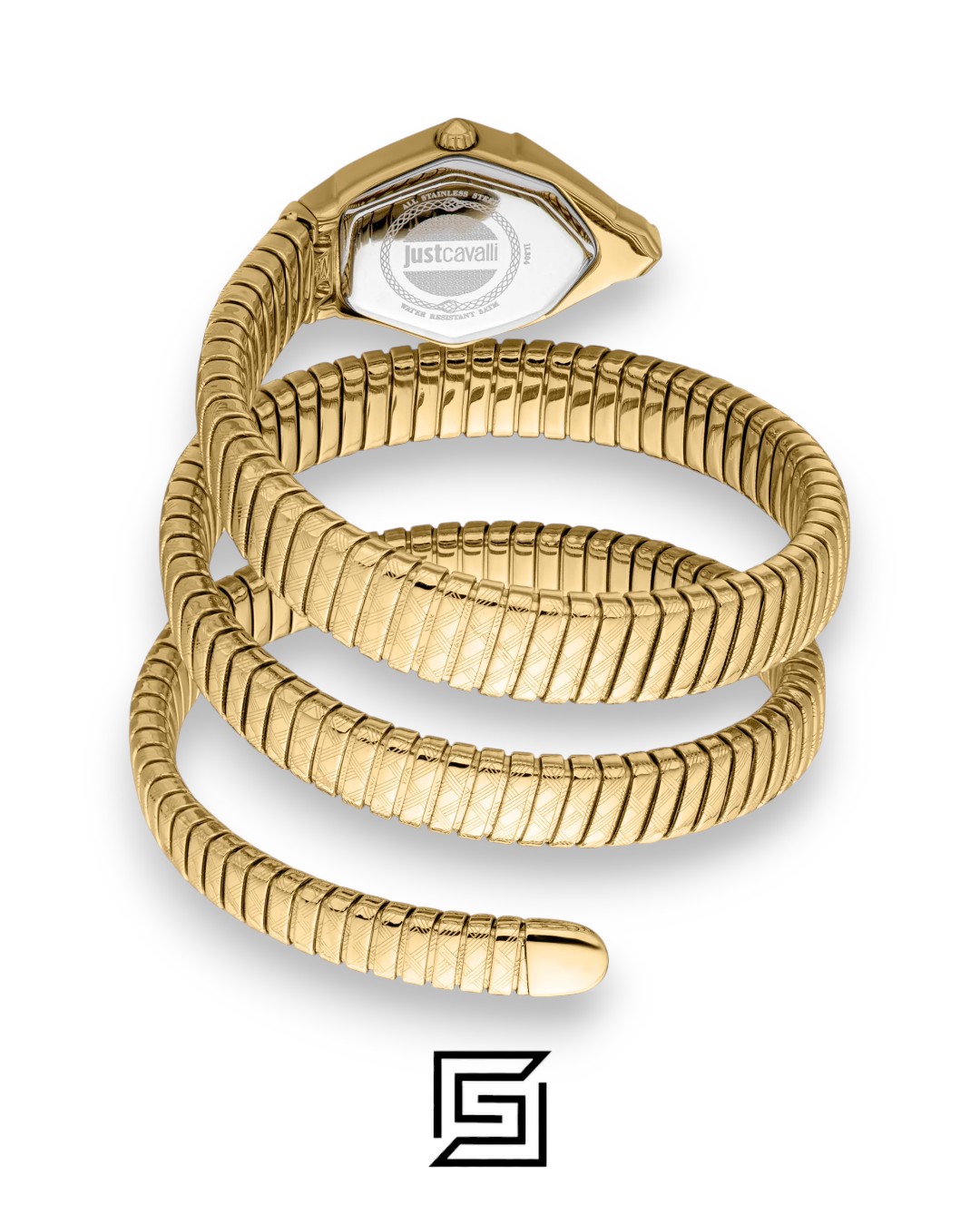 Just Cavalli JC1L304M0025 Gold Tone Mother of Pearl Dial Watch - Image 2