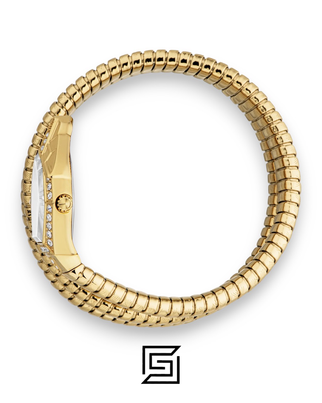 Just Cavalli JC1L304M0025 Gold Tone Mother of Pearl Dial Watch - Image 3