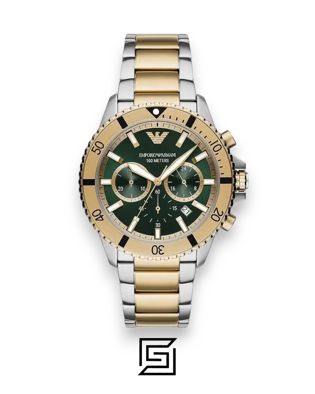 Emporio Armani AR11586 green dial